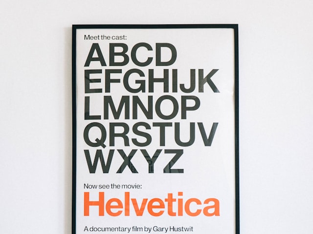Typography poster