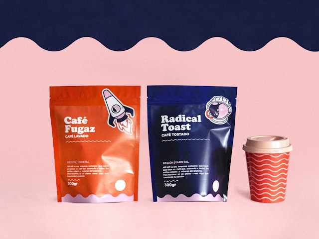 Brand packaging set