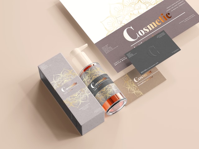 Print collateral mockup